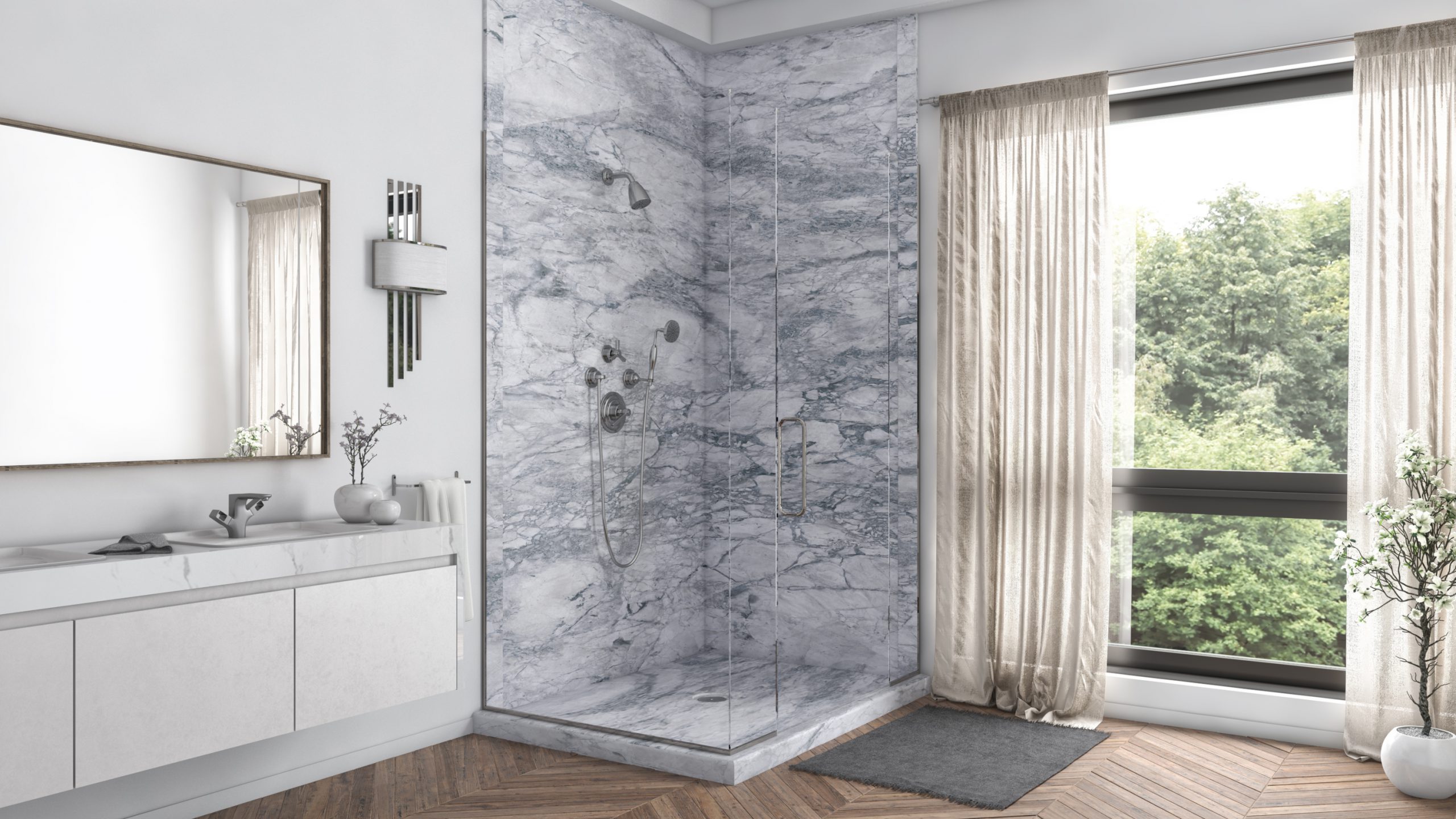 composite shower panels